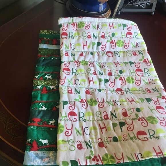 NWOT Handmade Quilted Runner - Picture 4 of 5